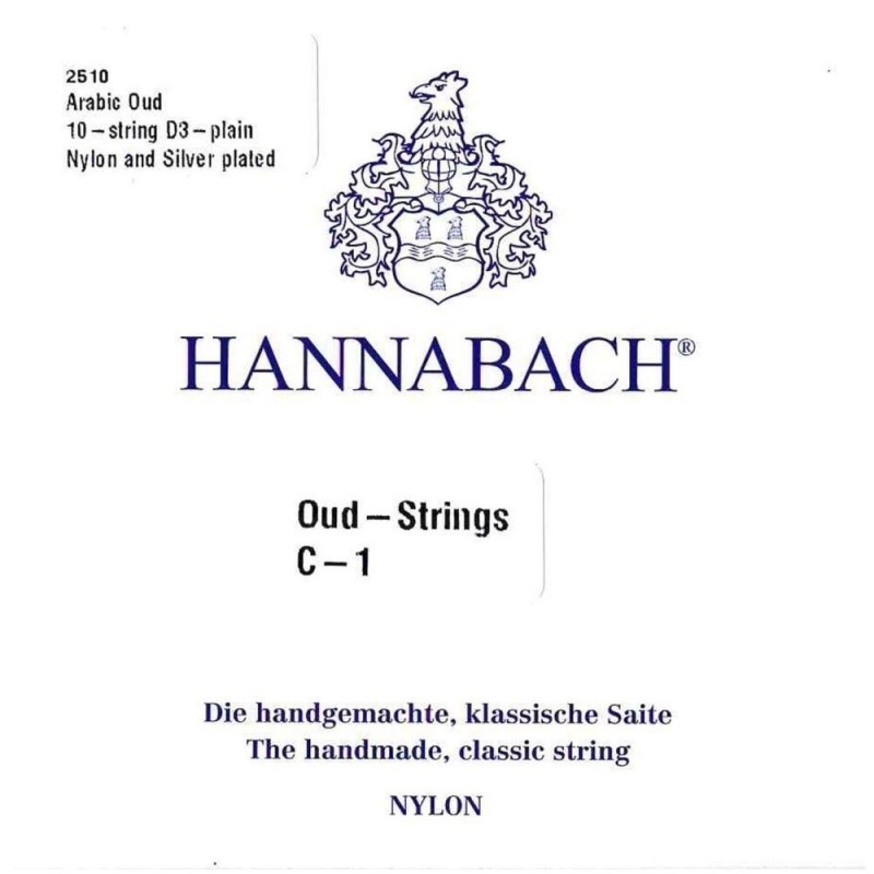 Hannabach 7165420 Oud-struny Arabische Aoud Nylon